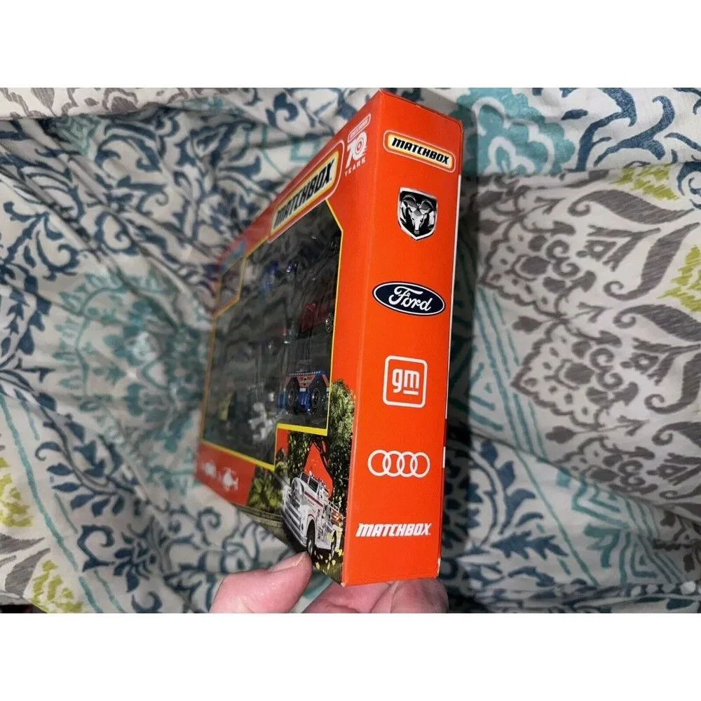 2023 Matchbox 9-Pack | Exclusive Seagrave Fire Engine, Audi | Cadillac, Ford B22